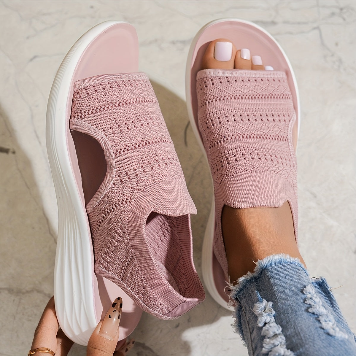 Women's Summer Open-Toe Orthopedic Running Sandals (buy 2 free shipping)