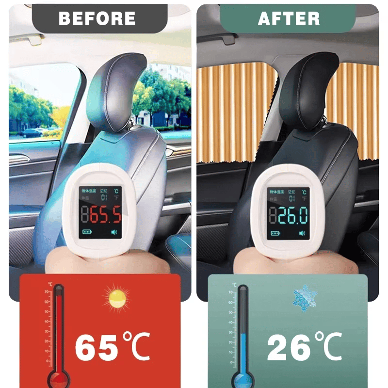 🌥️🔥Universal fit magnetic sunshade for side windows🚗