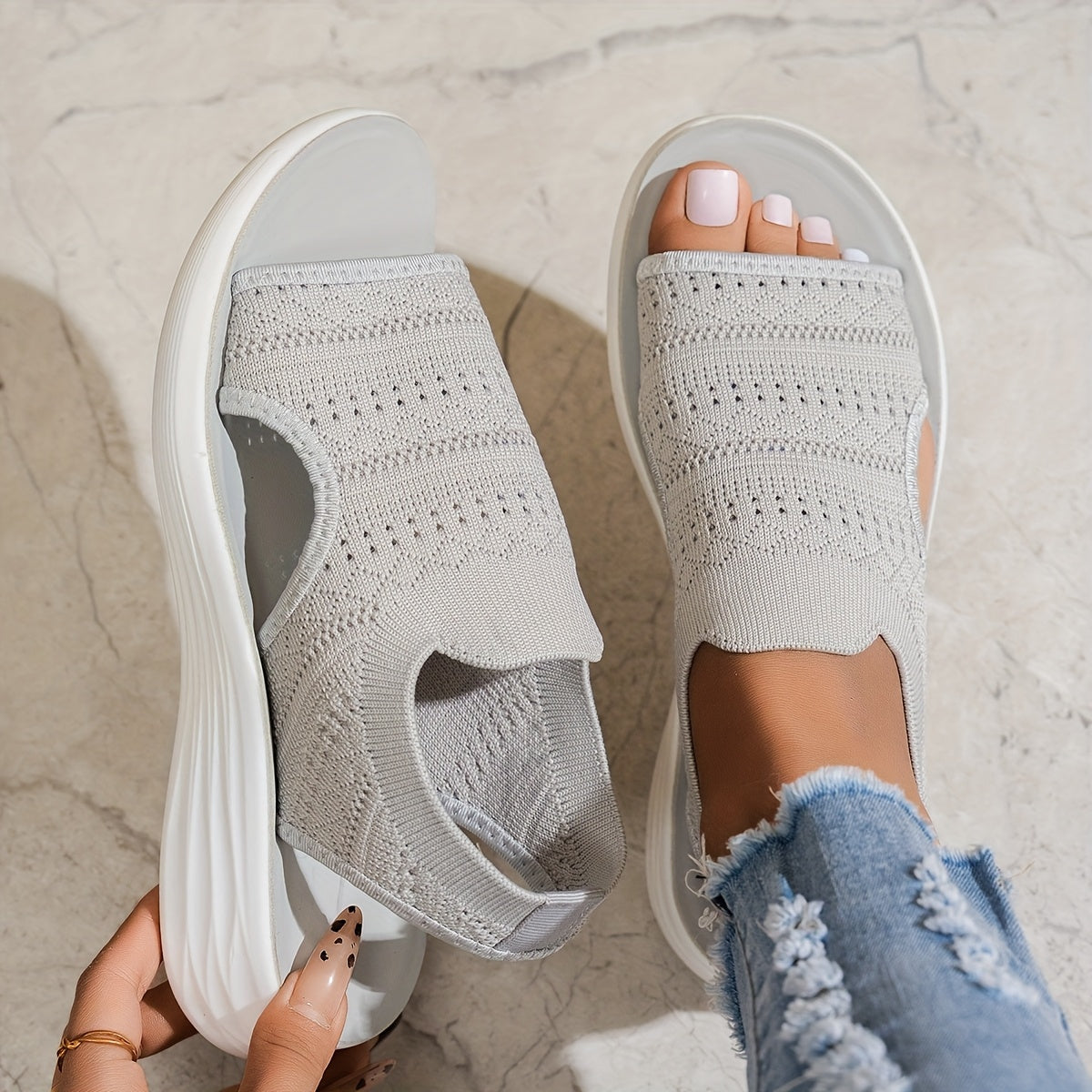 Women's Summer Open-Toe Orthopedic Running Sandals (buy 2 free shipping)
