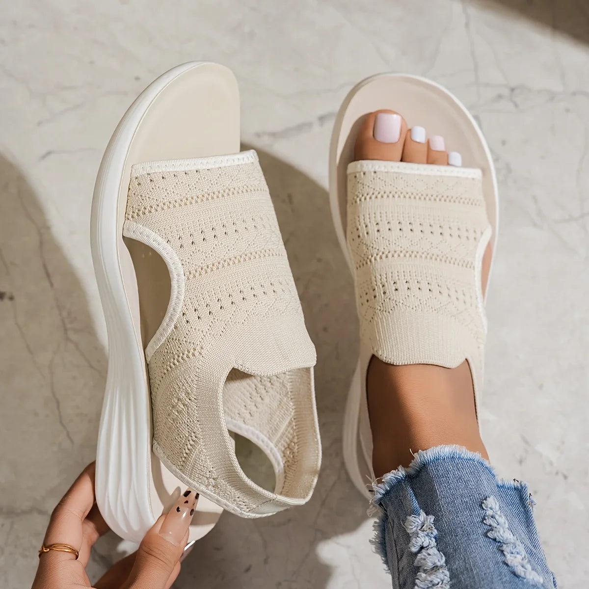 Women's Summer Open-Toe Orthopedic Running Sandals (buy 2 free shipping)