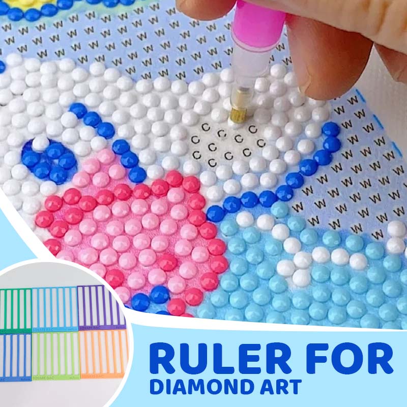 🎨Diamond painting grid ruler💎