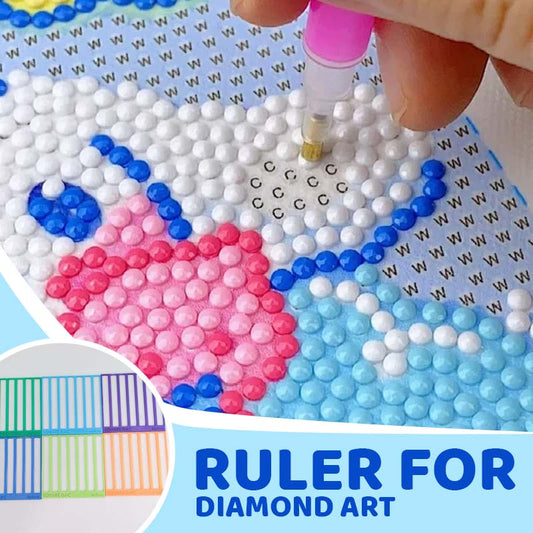 🎨Diamond painting grid ruler💎