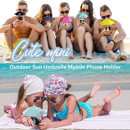 😎Phone umbrella with suction cup☂️