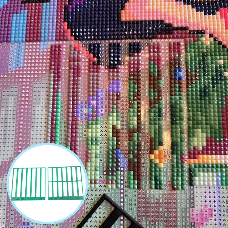 🎨Diamond painting grid ruler💎