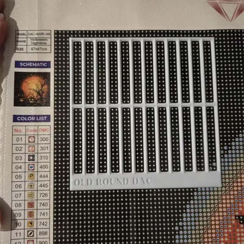 🎨Diamond painting grid ruler💎