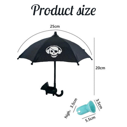 😎Phone umbrella with suction cup☂️