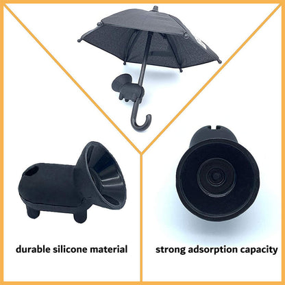 😎Phone umbrella with suction cup☂️