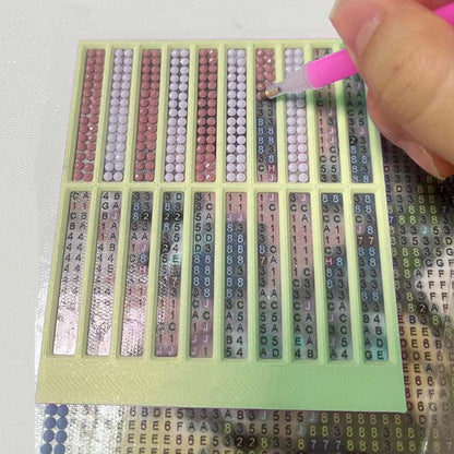 🎨Diamond painting grid ruler💎