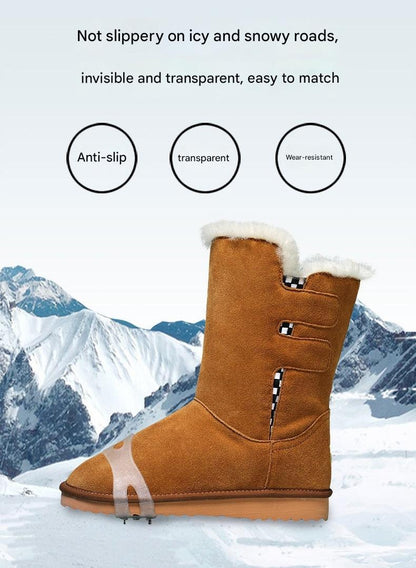 Manganese steel nails Non-slip shoe covers