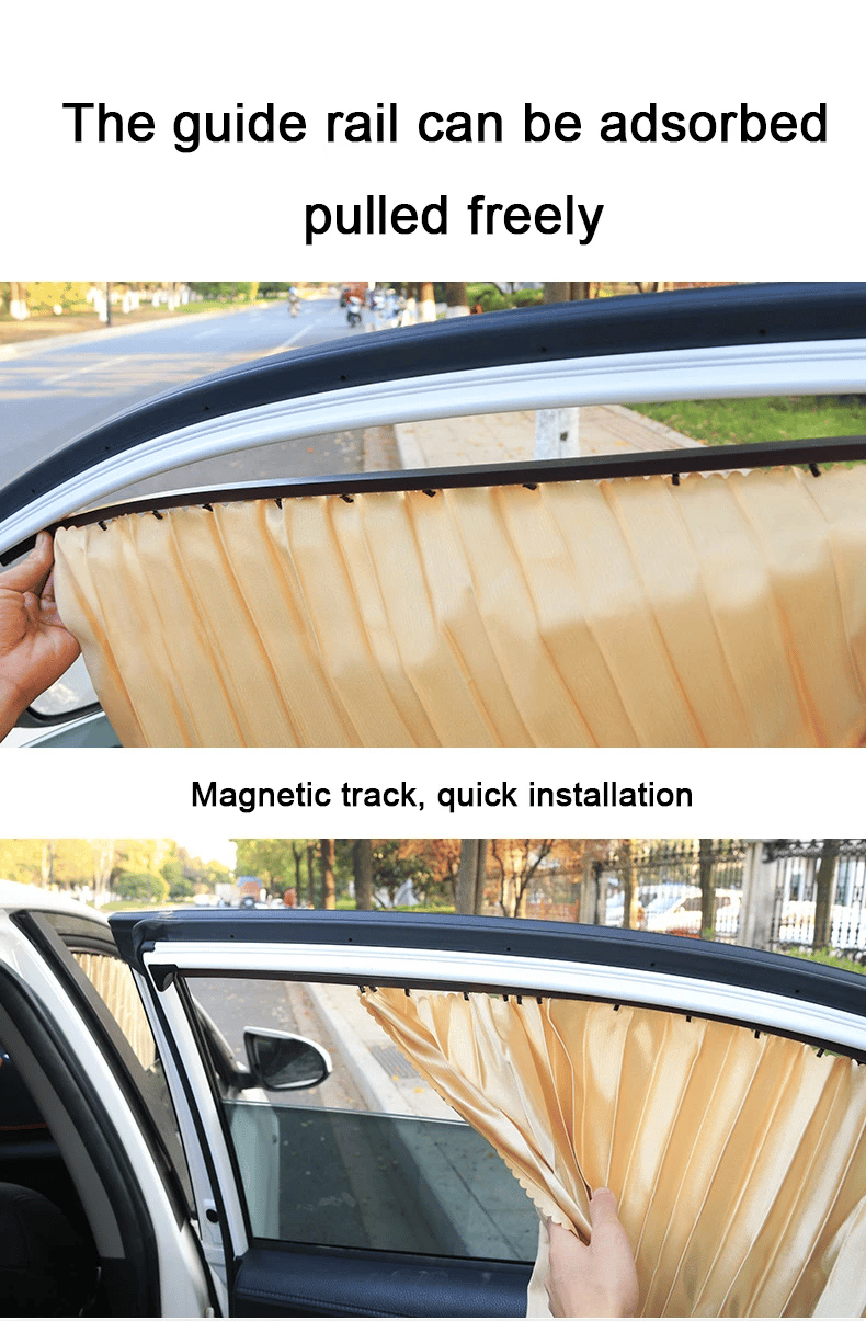 🌥️🔥Universal fit magnetic sunshade for side windows🚗